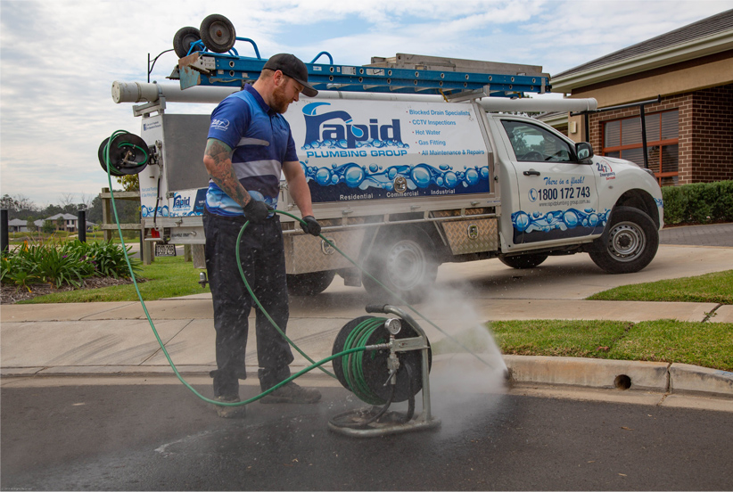 What is water jetting?